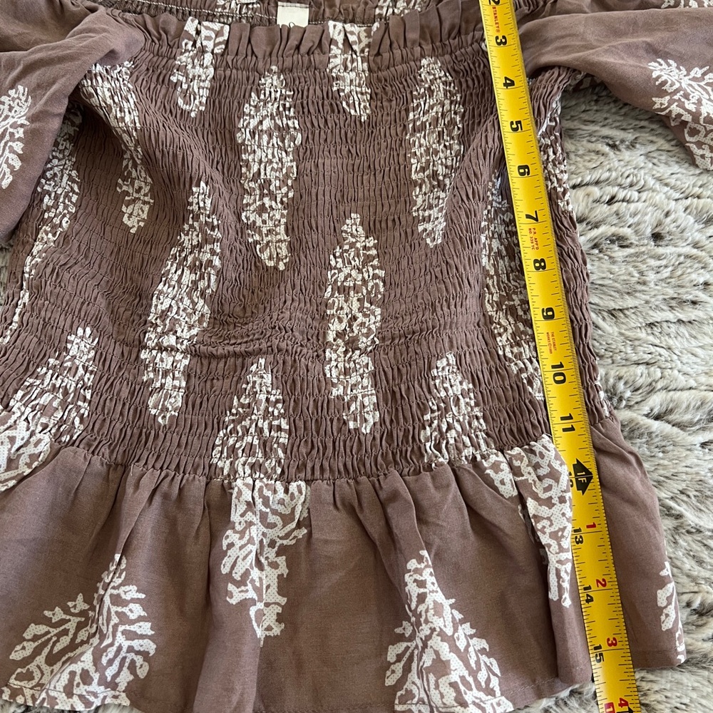 Off The Shoulder Darling Mauve Color Top By Mahin… - image 4